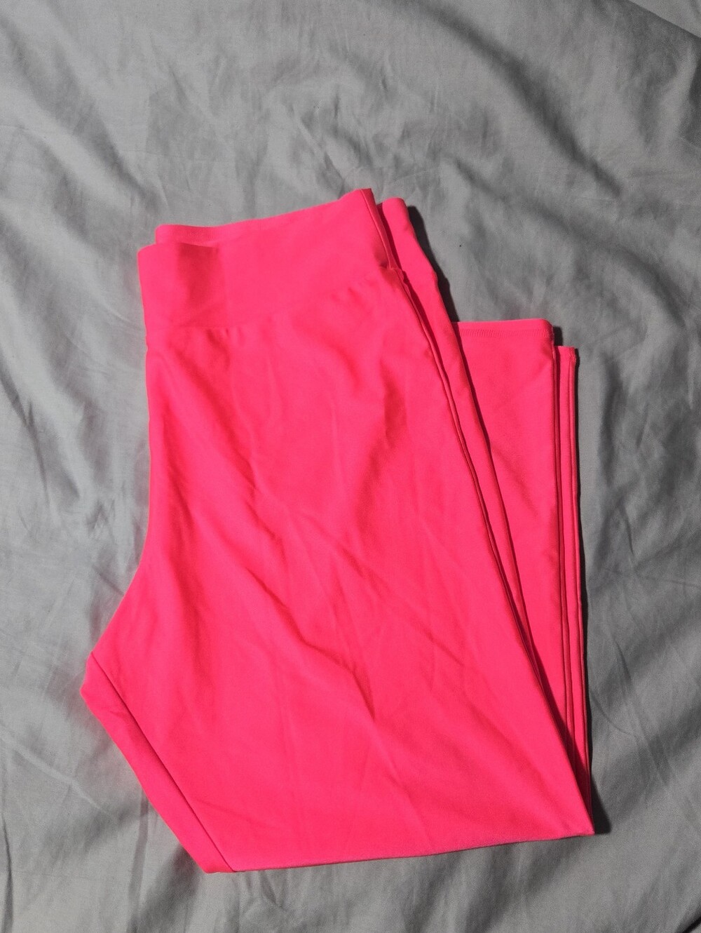 flirtitude Neon Pink Active Women's Leggings - Picture 4 of 4